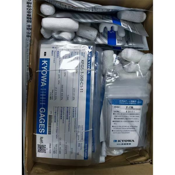 日本KYOWA配件耗材應(yīng)變片KFGS-10-120-C1-16 L30C3R
