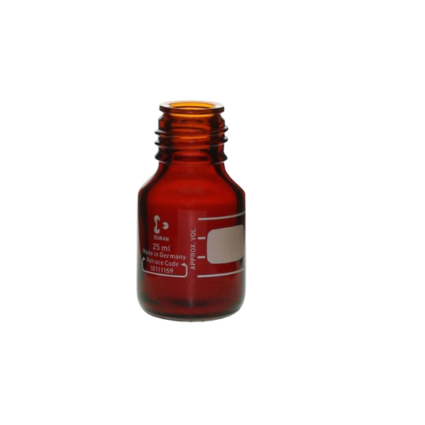 日本SIBATA柴田科學(xué)耐熱螺口瓶 棕色帶藍(lán)色瓶蓋  017210-50A