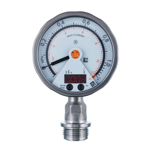 德國IFM易福門帶顯示屏的壓力傳感器PN2012 PN-160-SER14-MFRKG/US/ /V