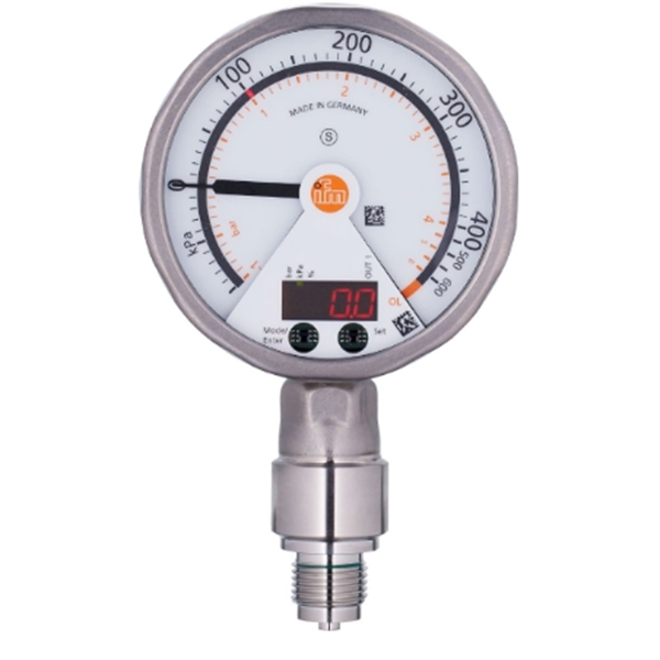 德國IFM易福門帶模擬顯示屏的齊平式壓力傳感器PG2735 PG-004-REA01-MFRKG/US/ /P