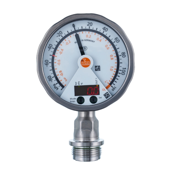 德國IFM易福門帶模擬顯示屏的齊平式壓力傳感器PG2735 PG-004-REA01-MFRKG/US/ /P