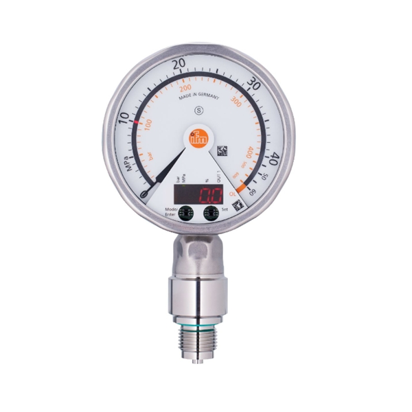 德國IFM易福門帶模擬顯示屏的齊平式壓力傳感器PG2735 PG-004-REA01-MFRKG/US/ /P