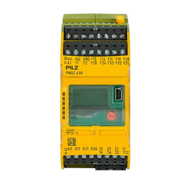 PILZ皮爾茲德國安全繼電器  PNOZ s1 24VDC 2 n/o