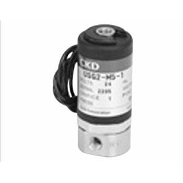 CKD喜開(kāi)理多種流體小型直動(dòng)式2通電磁閥USG2-M5-1-DC24V
