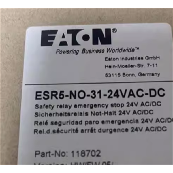 EATON伊頓  FAZ 電纜輸入電纜輸出FAZ-D4/1N型