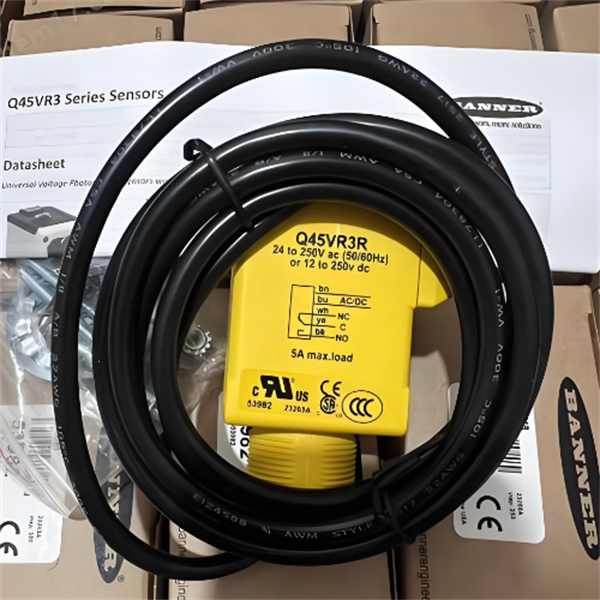 BANNER邦納Q120R系列光束雷達(dá)傳感器Q120RA-EU-AF2